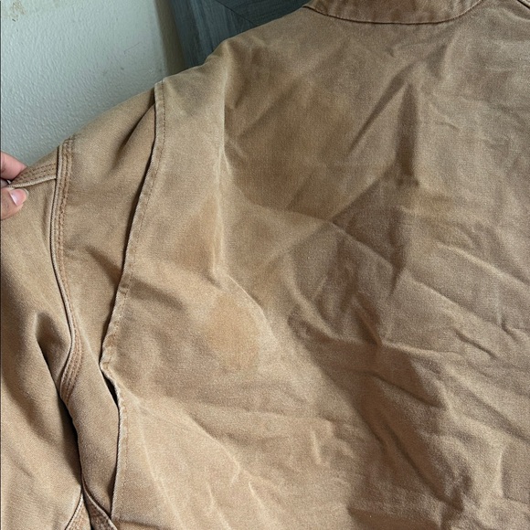 Vintage Carhartt Beige Jacket JO1 BRN - Picture 6 of 7